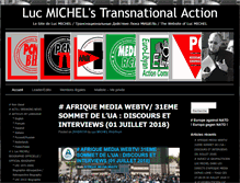 Tablet Screenshot of lucmichel.net